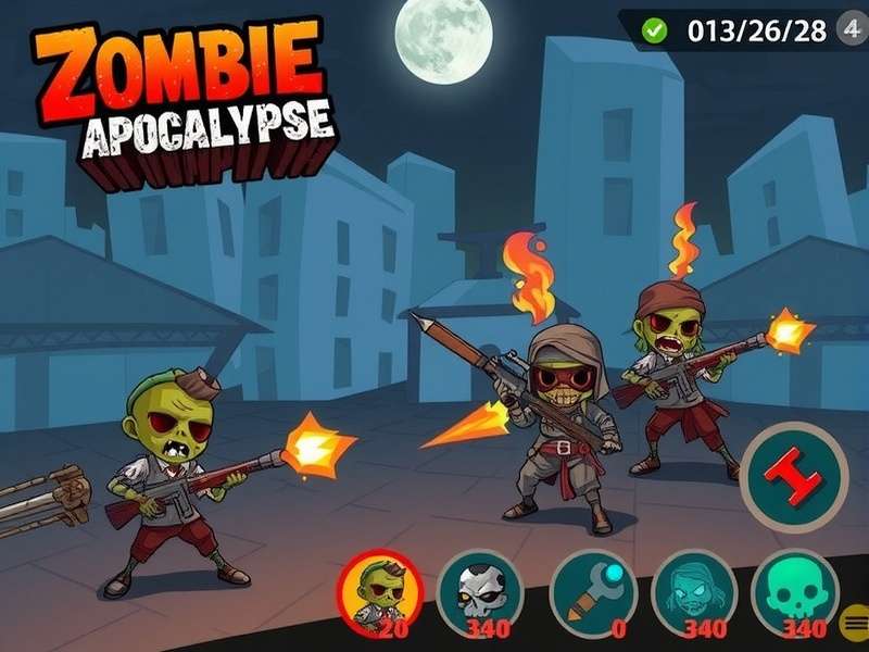 Zombie Apocalypse Clash gameplay screenshot